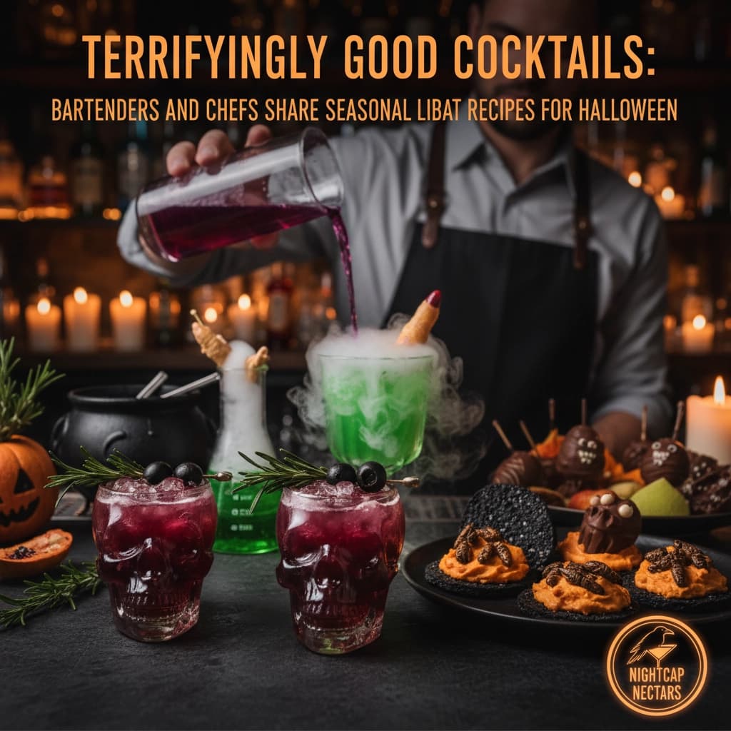 Terrifyingly Good Cocktails: Bartenders and Chefs Share Seasonal Libation Recipes for Halloween