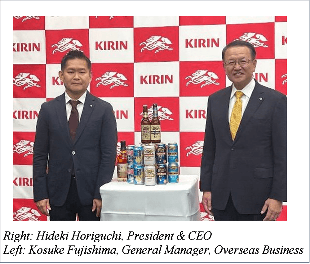 Kirin Brewery Outlines Global Growth Roadmap: New Southeast Asia HQ, Expanding Flagship Brands, and International Partnerships