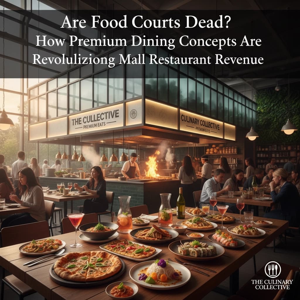 Are Food Courts Dead? How Premium Dining Concepts Are Revolutionizing Mall Restaurant Revenue