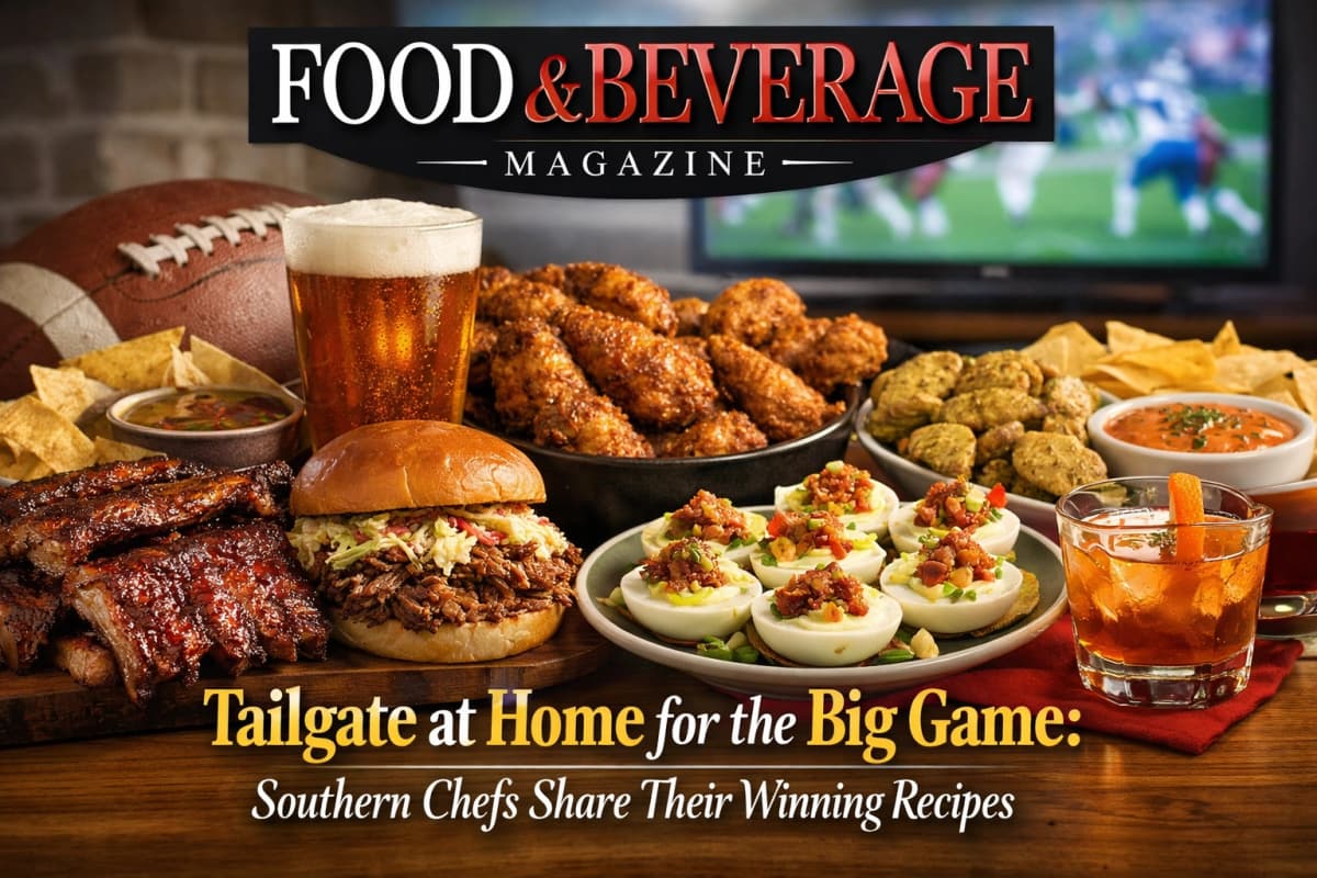 Tailgate at Home for the Big Game: Southern Chefs Share Their Winning Recipes