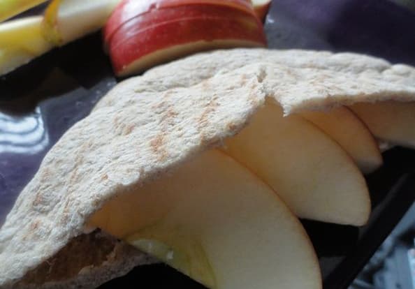 Grilled Brie & Apple Pita Sandwich. Recipe Courtesy Of Wearever