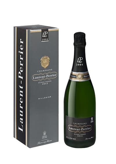 Laurent-Perrier Brut Millesime 2004 and Cuvee Alexandra Rose 2004