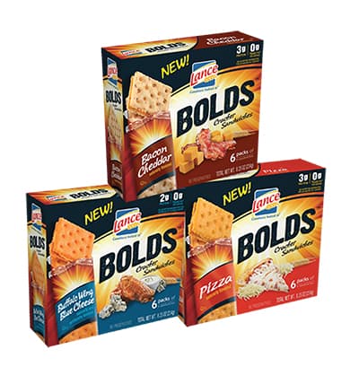 A Rush Of Three New Extreme Flavors Between Crunchable Baked Crackers