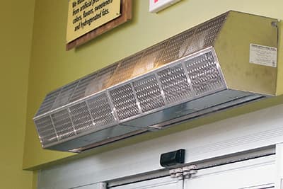 Berner Adds Longer One-Piece Models to Foodservice K-Zone, HVAC/R E-Zone Air Curtains