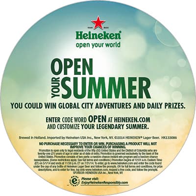 Heineken Unveils ‘”Open Your Summer” Summer Promotion