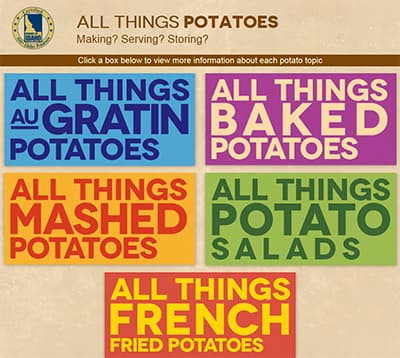 Potato prep problems? You’re one click away from the solution!