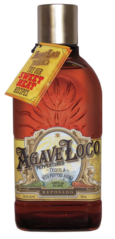 The Sweet Heat of Agave Loco Pepper Cured Tequila