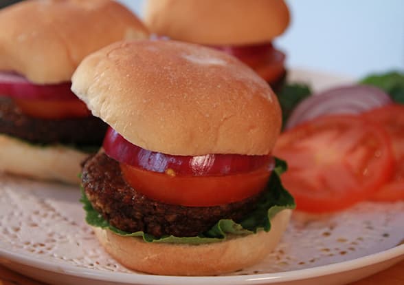 Mushroom Nut Burgers