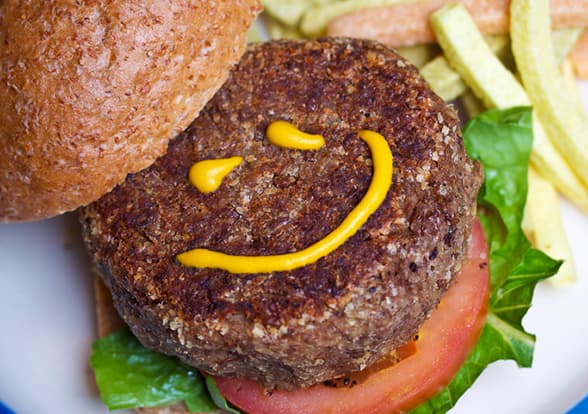 Big Ben Lentil Burger