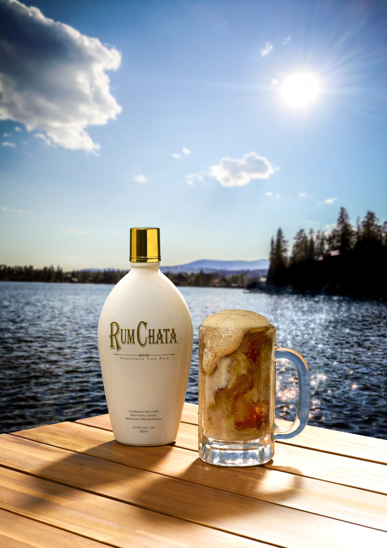 RumChata Root Beer Float — National Root Beer Float Day August 6th