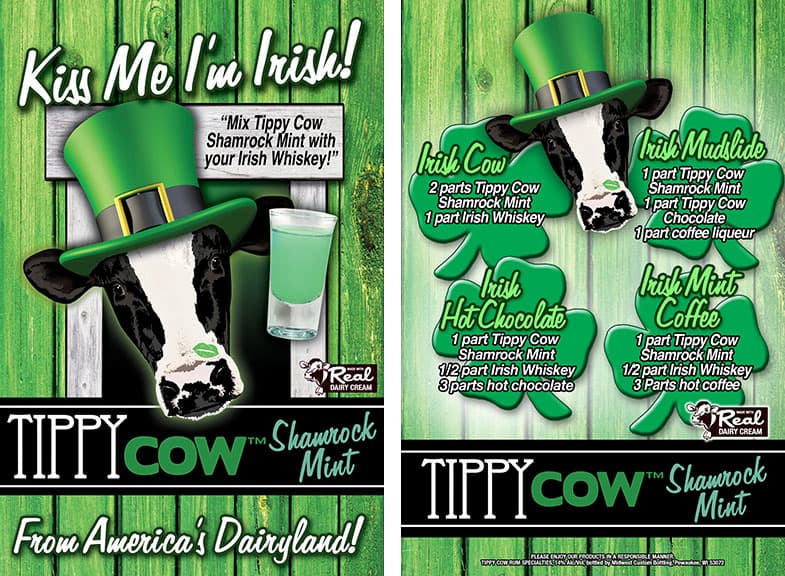 Tippy Cow Shamrock Mint St. Patrick’s Day Recipes