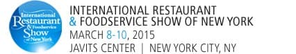NEW FOODS AND CULINARY PRODUCTS TAKE CENTER STAGE AT 22nd ANNUAL INTERNATIONAL RESTAURANT & FOODSERVICE SHOW OF NEW YORK