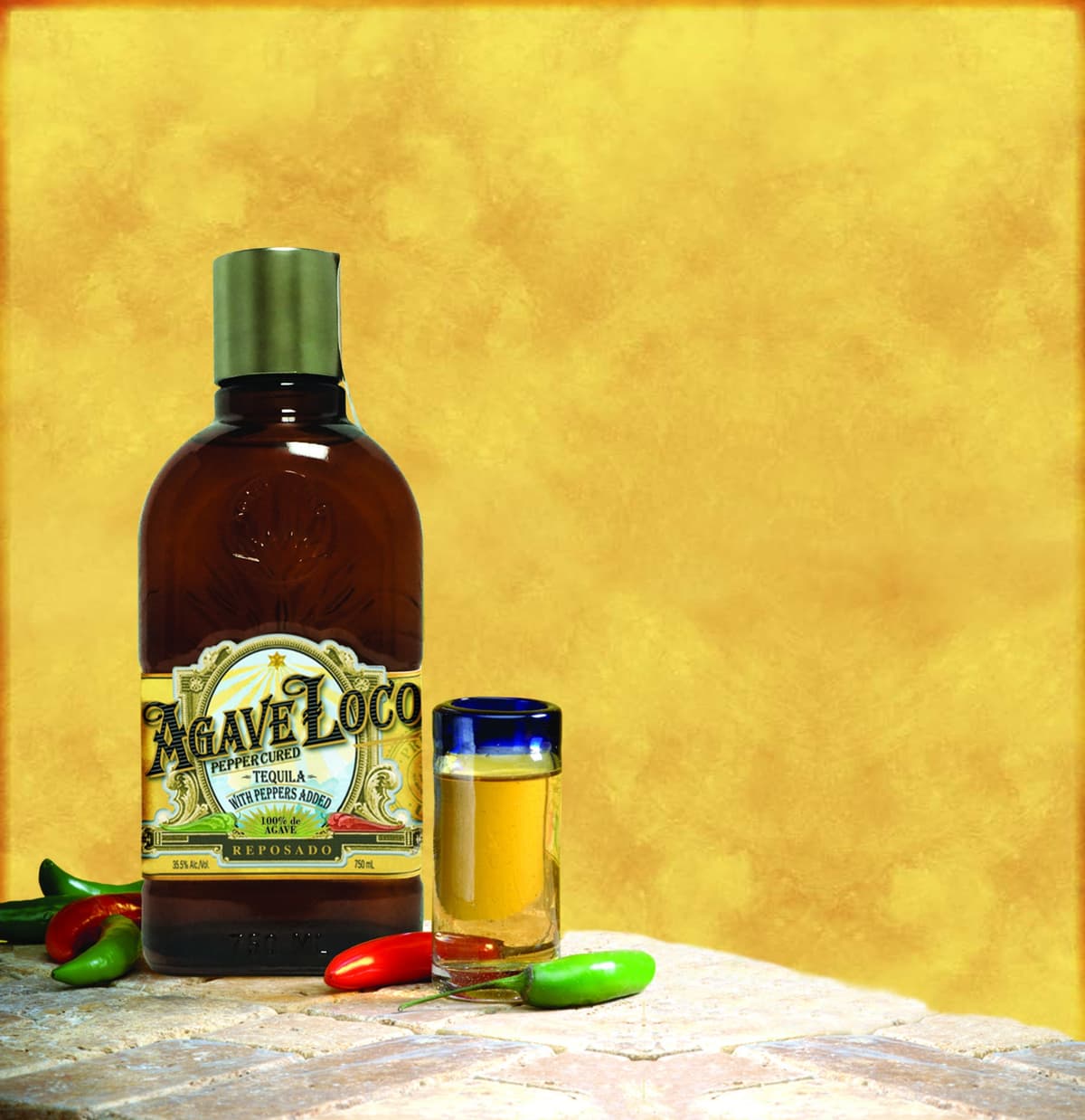 Celebrate Cinco de Mayo with The Sweet Heat Of Agave Loco® Pepper Cured Tequila