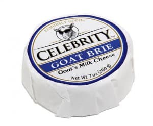 Celebrity Goat Brie Goat's Milk Cheese