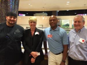 Business Partners & Judges at Food Fight