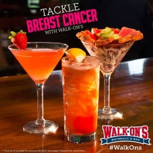 Tackle Breat Cancer with Walk-On's