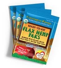 Carrington Farms Flax Hemp Paks