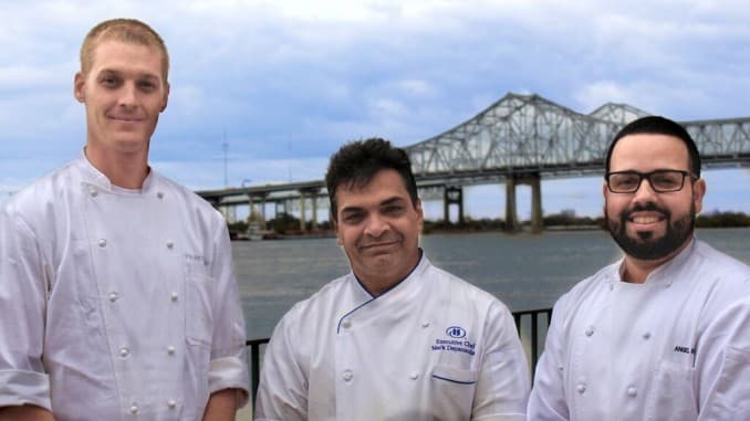 Chef Tyler Simmons, Chef Mark Dayanandan and Chef Angel Resto