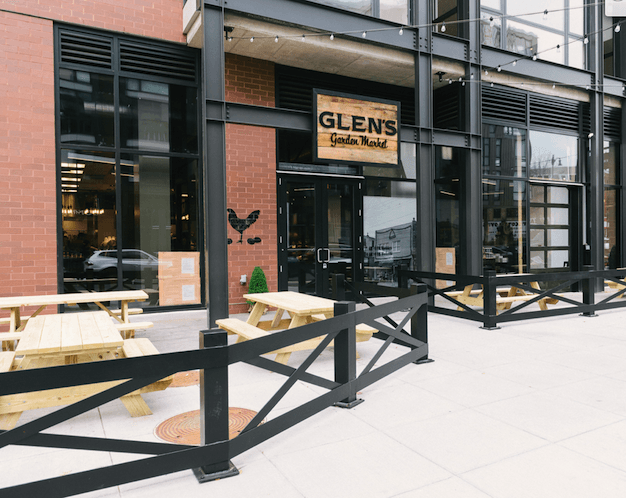 Design firm //3877 Rustic Concept for Glen’s Garden Market