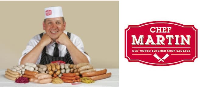 Chef Martin’s Sausages Available at Lunds & Byerlys Stores