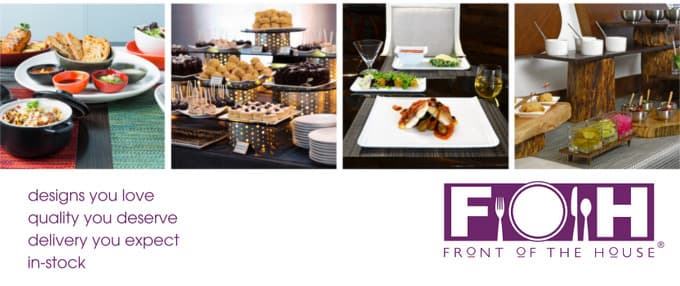 Front of the House® products push your dishes to the next level