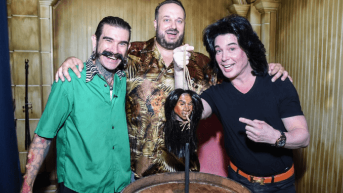 The Baron, Branden Powers, managing partner of The Golden Tiki, and Frank Marino,
