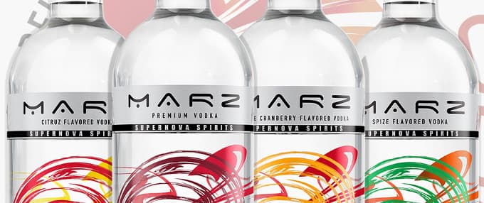 Marz Super Premium Vodka Ranks top five among domestic American vodkas