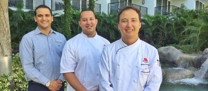 Aruba Marriott Resort’s New Executive Culinary Team