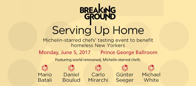 Michelin-Starred Chefs Raise Money for NYC Homeless Nonprofit