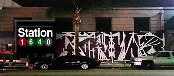Station1640 Artist Mural Installation Takeover to Revamp Hollywood Venue