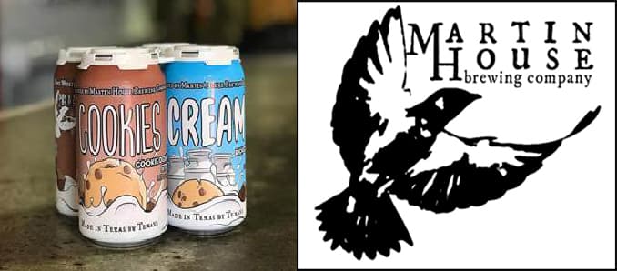 Surprise Santa with New Cookies and Cream Beer