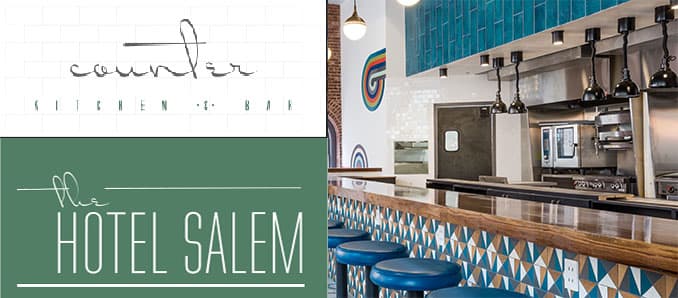 “Counter” restaurant now open at The Hotel Salem
