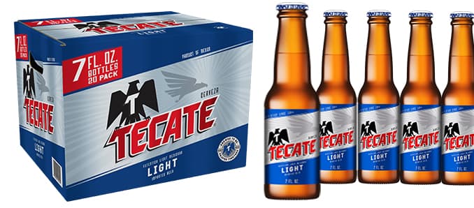 Tecate® Light Launches New 7-Oz 20 pack