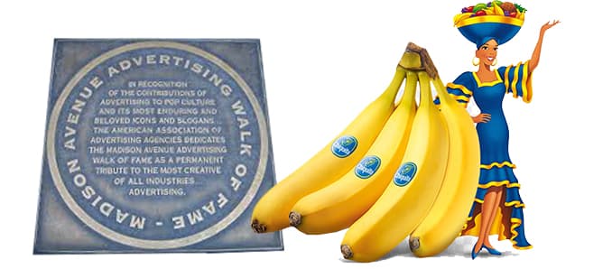 Miss Chiquita Inducted into Advertising Week Hall of Fame