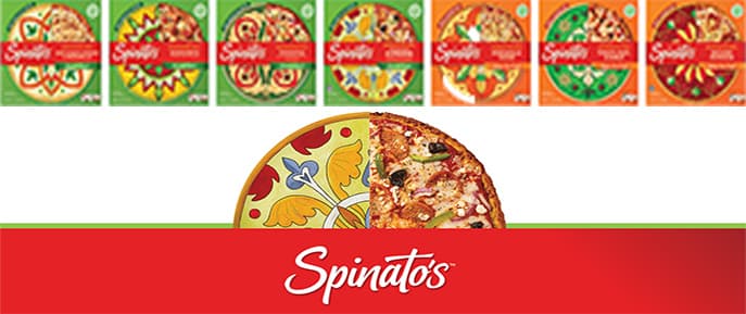 Spinato’s Energizes the Frozen Specialty Pizza Category with New Broccoli Crust Pizza and Flavor-Focused Packaging