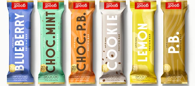 Satisfy Your Treat Tooth With New good!™ snacks Protein Bars