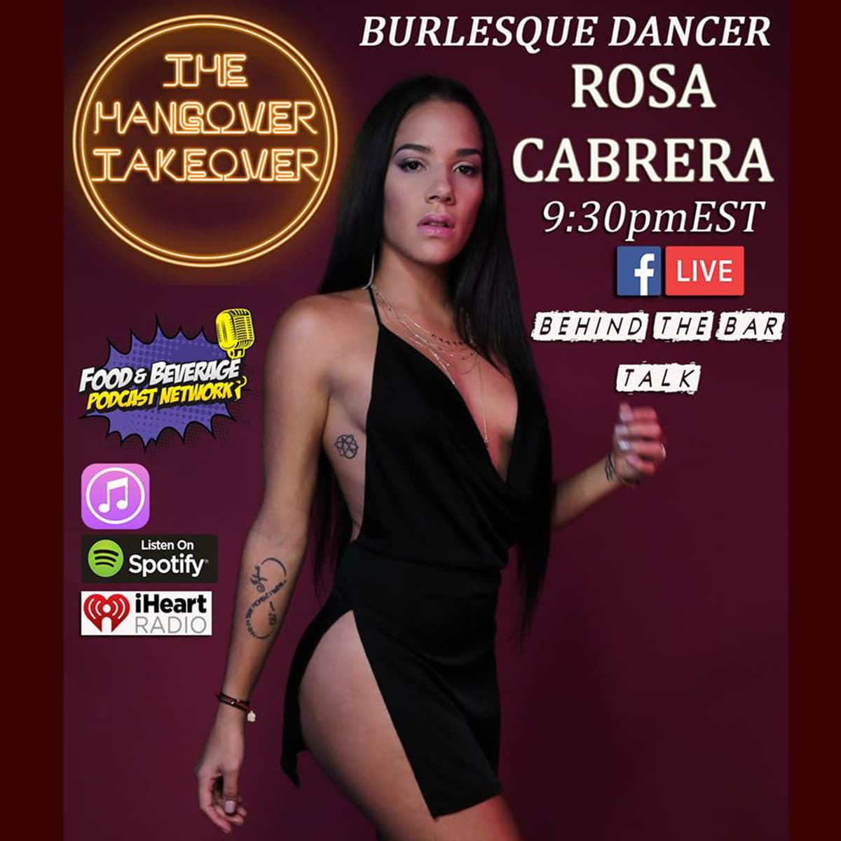 The Hangover Takeover: S3/Ep:15 “Insanely Perfect” w/ Dancer: Rosa Cabrera