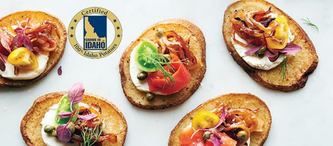 Idaho® Potato Cheesy Herb Bites