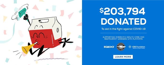 Igloo Donates $203,794 in the Fight Against COVID-19