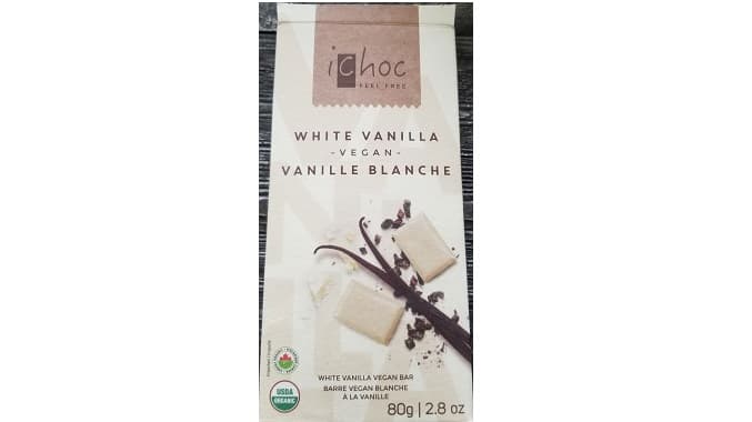 Food Safety Warning (Allergen) – iChoc brand Vegan Bars may contain improperly declared milk