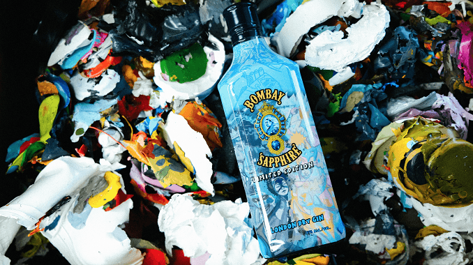 BOMBAY SAPPHIRE® GIN COLLABORATES WITH HEBRU BRANTLEY TO LAUNCH FIRST-EVER ARTIST DESIGNED BOTTLE