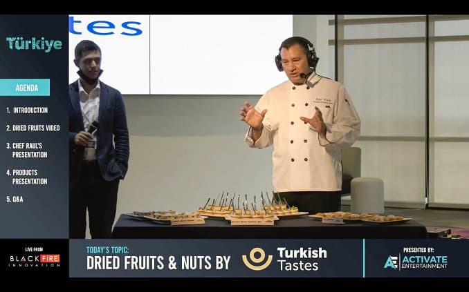 VEGAS STILL LEADS INTERNATIONAL FOOD EVENTS & MARKETING: TURKISH TASTES SERIES