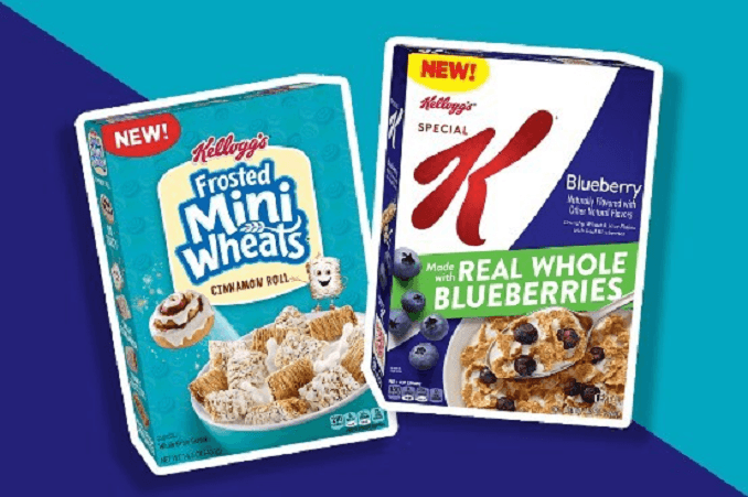 Whole Grains Just Got a Whole Lot Tastier with Two New Flavors: Kellogg’s Frosted Mini-Wheats® Cinnamon Roll and Kellogg’s Special K® Blueberry