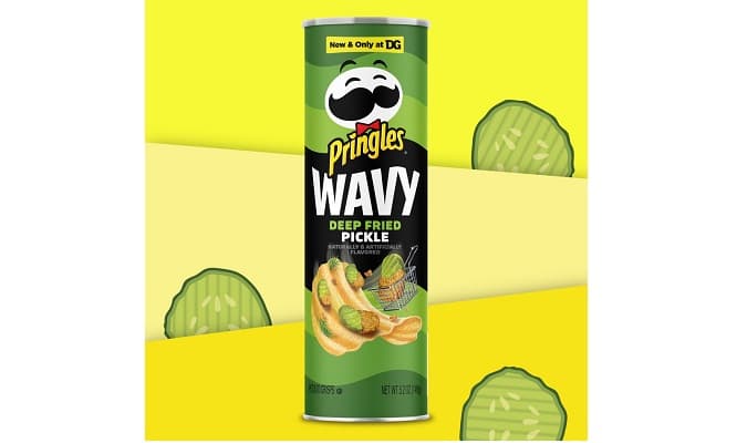 New Limited-Edition Pringles® Flavor Packs The Dill-icious Zest Of Deep-Fried Pickles Into One Crunchy Bite