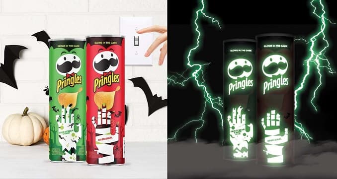 No Need to be Afraid of Snacking in the Dark This Halloween: Pringles® Debuts Limited-Edition Glow-in-the-Dark Cans