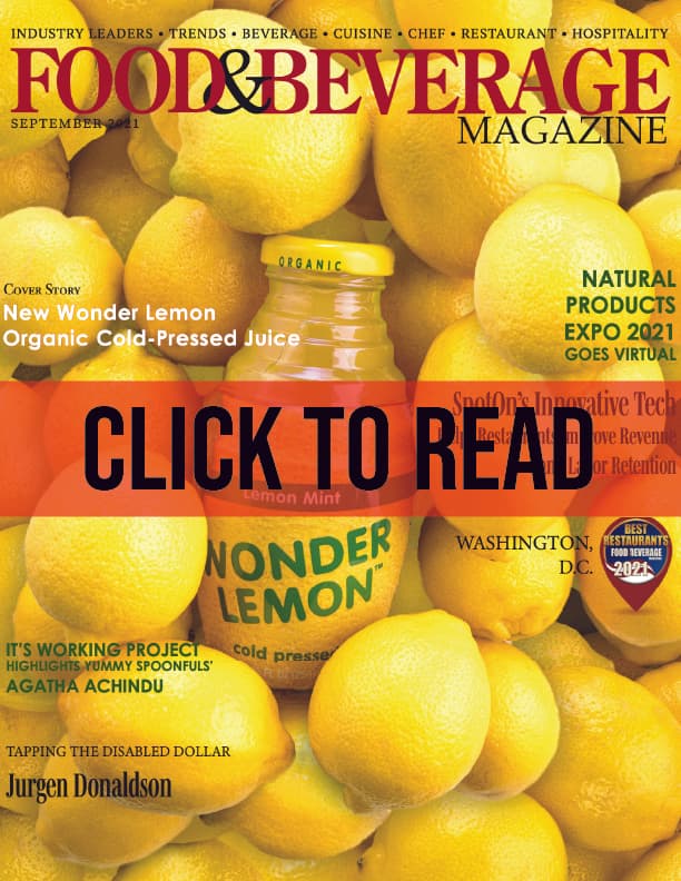 September 2021 Issue Food & Beverage Magazine