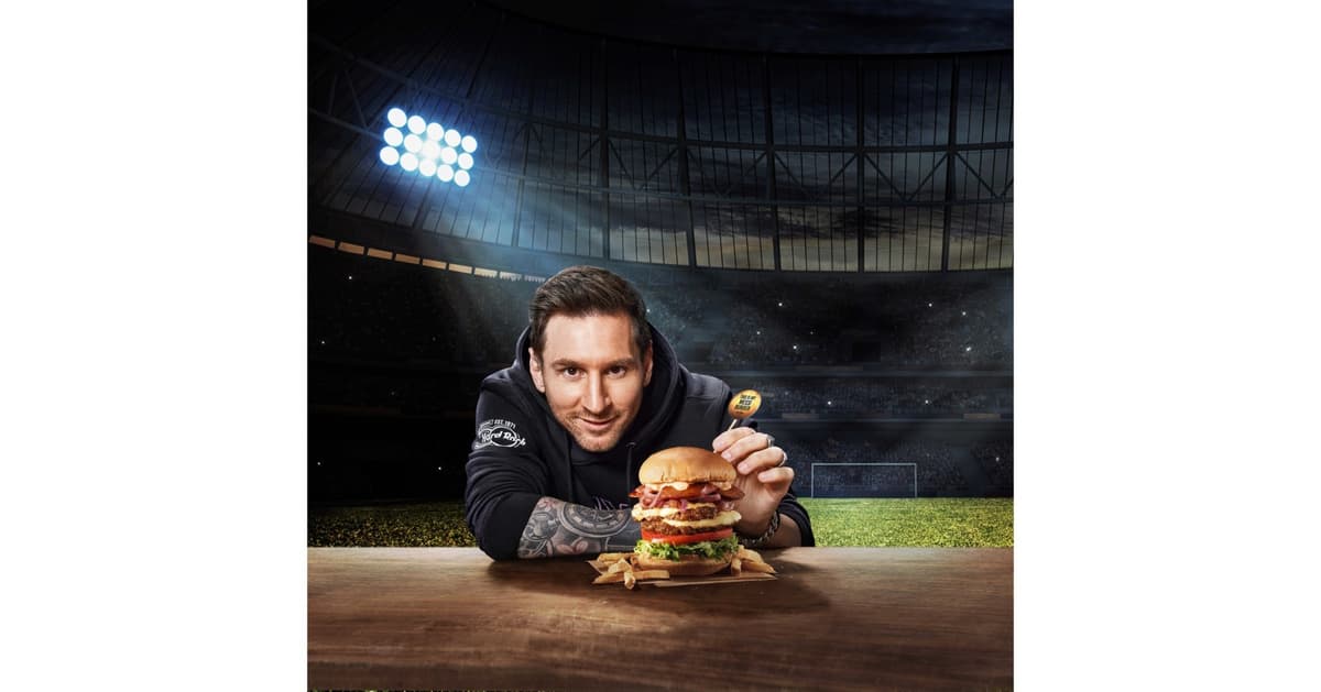 Hard Rock Café Debuts the Messi Burger