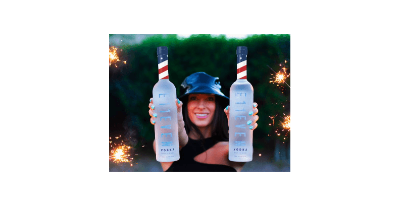 E11EVEN Vodka debuts special bottle for July 4th benefitting G.I. Josie