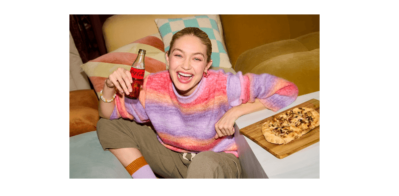 Gigi Hadid + Coke | “I crave comfort in the chaos.”
