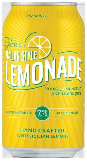 Fabrizia Italian Lemonade Canned Cocktail